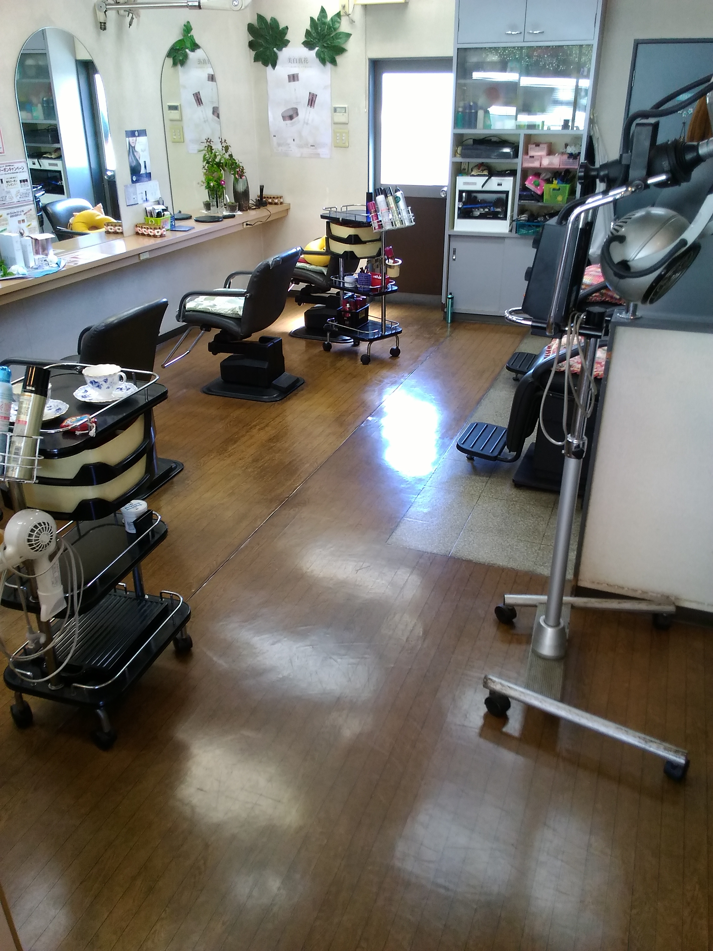 クッションフロア施工前